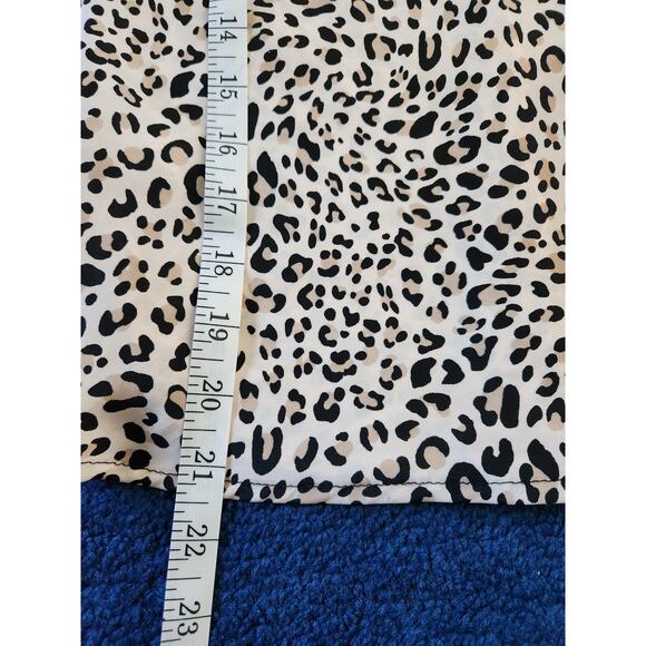 Mahina Women's Leopard Basic Top S - Picture 5 of 6